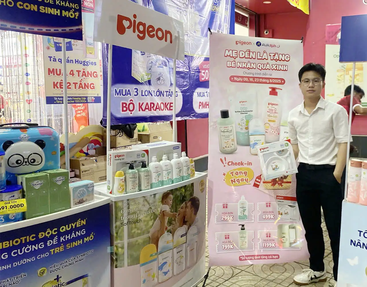 PIGEON ĐỒNG HÀNH CÙNG FRISO – HỘI THẢO TIỀN SẢN “THAI KỲ NHẸ NHÀNG, CON YÊU VỮNG VÀNG”