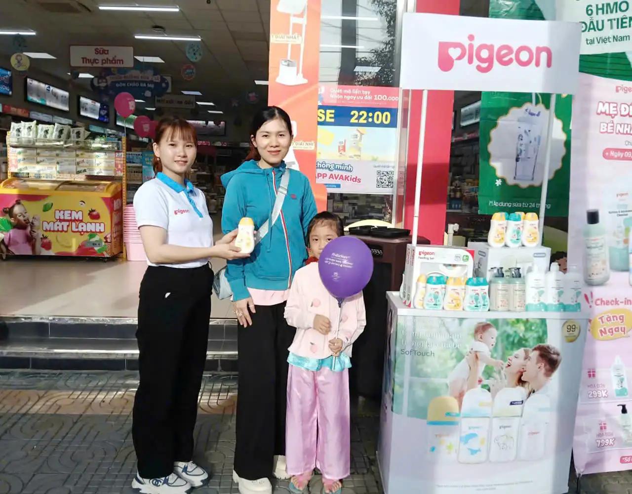 PIGEON ĐỒNG HÀNH CÙNG FRISO – HỘI THẢO TIỀN SẢN “THAI KỲ NHẸ NHÀNG, CON YÊU VỮNG VÀNG”