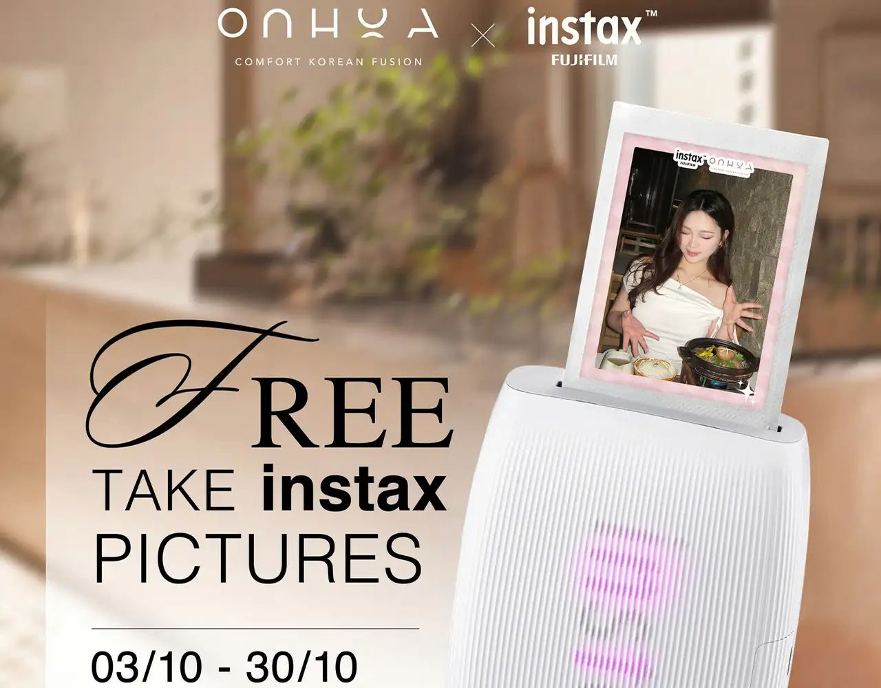 Ghi lại những ký ức ngọt ngào tháng Mười: INSTAX và RAUM ra mắt bộ quà tặng ảnh độc quyền